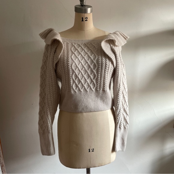 h&m influencer fave flounce sweater - Picture 2 of 6